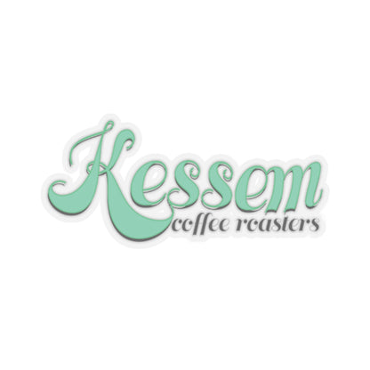 Elegant Kessem Coffee Roasters® Kiss-Cut Sticker